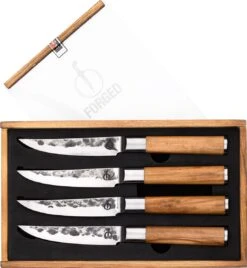 Forged Steakmessen Olive - 4 Stuks 7 Forged Steakmessen Olive - 4 Stuks -Exporteren Kook Geur Winkel 1104x1200 1