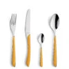 Amefa Bestekset Eclat - Mustard Yellow Matt - 24-delig / 6 Personen -Exporteren Kook Geur Winkel 2294YMTR42C71 2