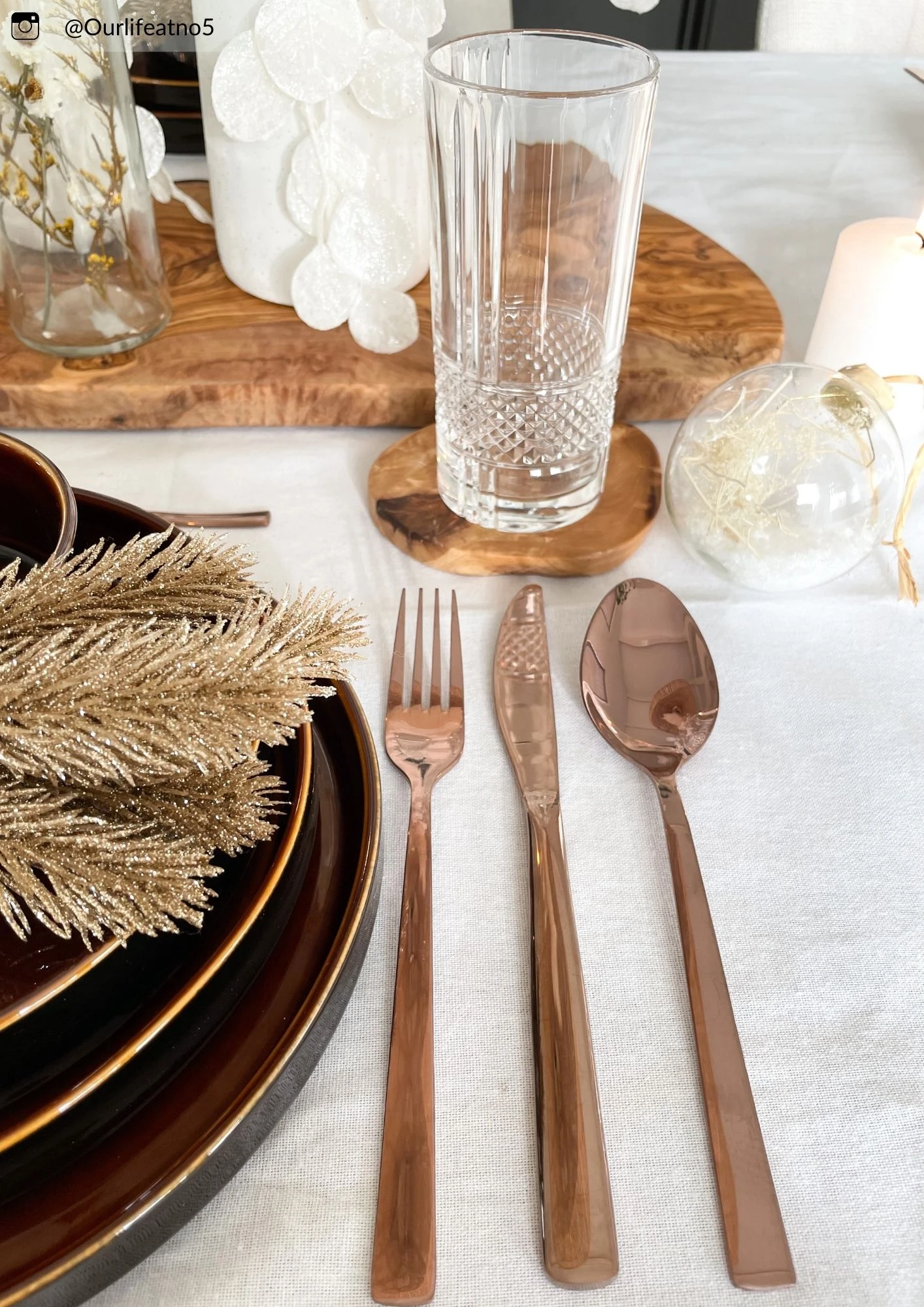 Sareva Bestekset - 24-delig / 6 Personen - Koper 12 Sareva Bestekset - 24-delig / 6 Personen - Koper - Afbeelding 10