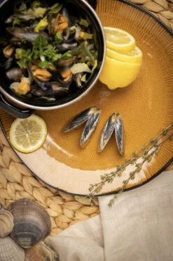 Anovi Mosselbestek 2-delig -Exporteren Kook Geur Winkel 5 Mosselen Anovi 5