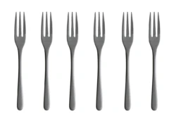 Sambonet Gebaksvorkjes Taste Zwart 6 Stuks