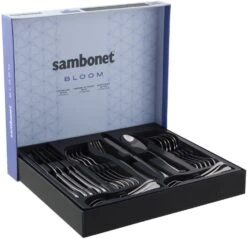 Sambonet Bestekset Bloom - RVS - Monoblock - 24 Delig / 6 Personen -Exporteren Kook Geur Winkel 8014808487606 6