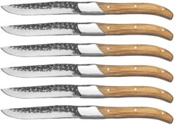 Jay Hill Steakmessen Laguiole - Raw Black - Olijfhout - 6 Stuks 13 Jay Hill Steakmessen Laguiole - Raw Black - Olijfhout - 6 Stuks -Exporteren Kook Geur Winkel 8720364453459 4