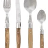 Jay Hill Bestekset Laguiole - Olijfhout - 4-delig -Exporteren Kook Geur Winkel 8720812849636