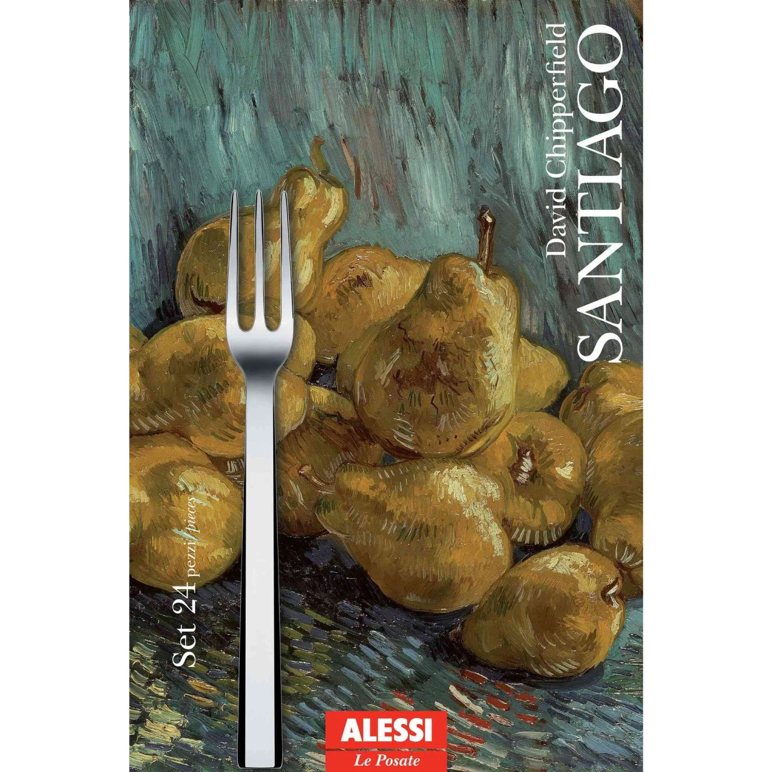 Alessi Bestekset Santiago - DC05S24 - 24-delig / 6 Personen - Door David Chipperfield 6 Alessi Bestekset Santiago - DC05S24 - 24-delig / 6 Personen - Door David Chipperfield - Afbeelding 4