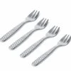 Alessi Oestervork Colombina Fish - FM23/36S4 - 4 Stuks - Door Doriana & Massimiliano Fuksas -Exporteren Kook Geur Winkel FM23 36S4 01