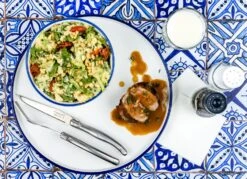 Laguiole Style De Vie Steakmessen Premium Line RVS 6 Stuks -Exporteren Kook Geur Winkel Style de Vie locatieshoot oktober 077