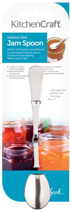 KitchenCraft Jamlepel / Dessertlepel RVS -Exporteren Kook Geur Winkel pgwdtr0ssqtjxpd0holv 01875