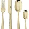 Sambonet Bestekset Flat - Champagne - 24 Delig / 6 Personen -Exporteren Kook Geur Winkel sambonet bestekset flat champagne