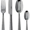 Sambonet Bestekset Flat - Zwart - 24 Delig / 6 Personen 2 Sambonet Bestekset Flat - Zwart - 24 Delig / 6 Personen -Exporteren Kook Geur Winkel sambonet bestekset flat zwart